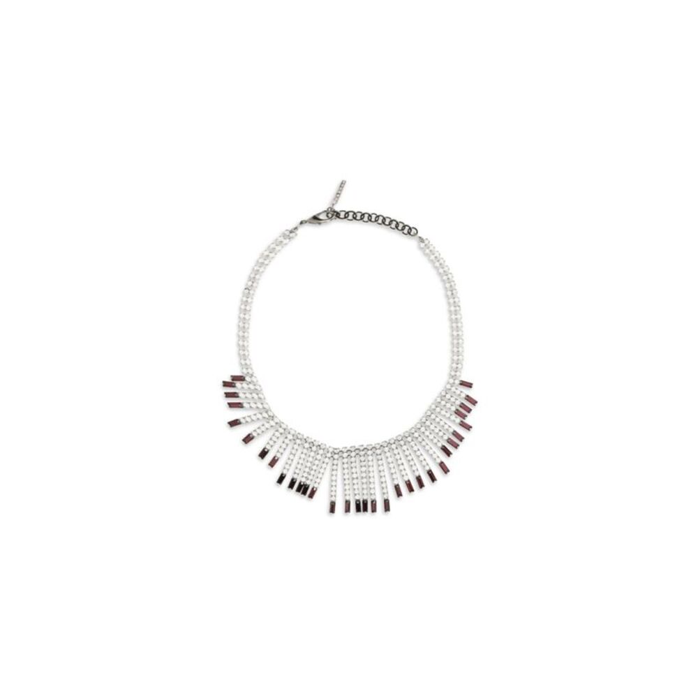 Alessandra Rich Women Crystal Fringe Necklace